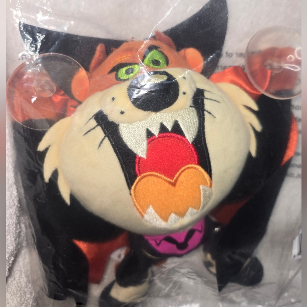 Looney Tunes TAZ Plush Window Cling